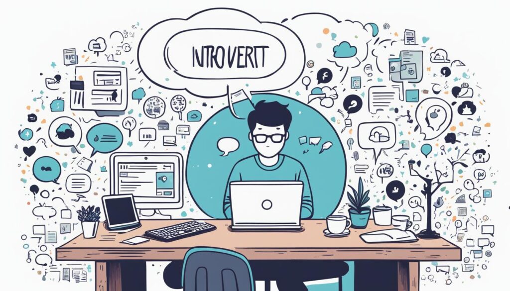 social media introvert new connections